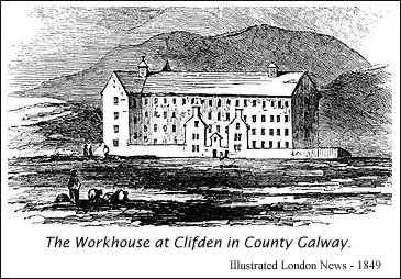 The Workhouse at Clifden in County Galway.