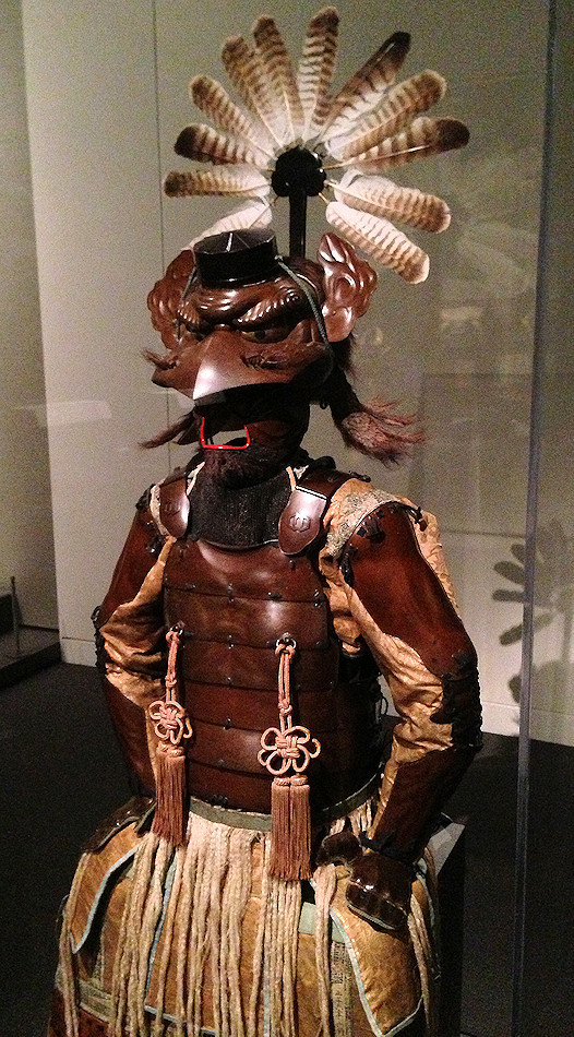 ARMOR WITH THE FEATURES OF A TENGU