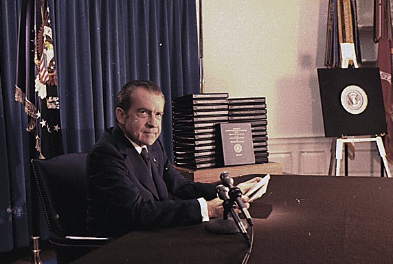 Image result for the release of the nixon tapes in 1974